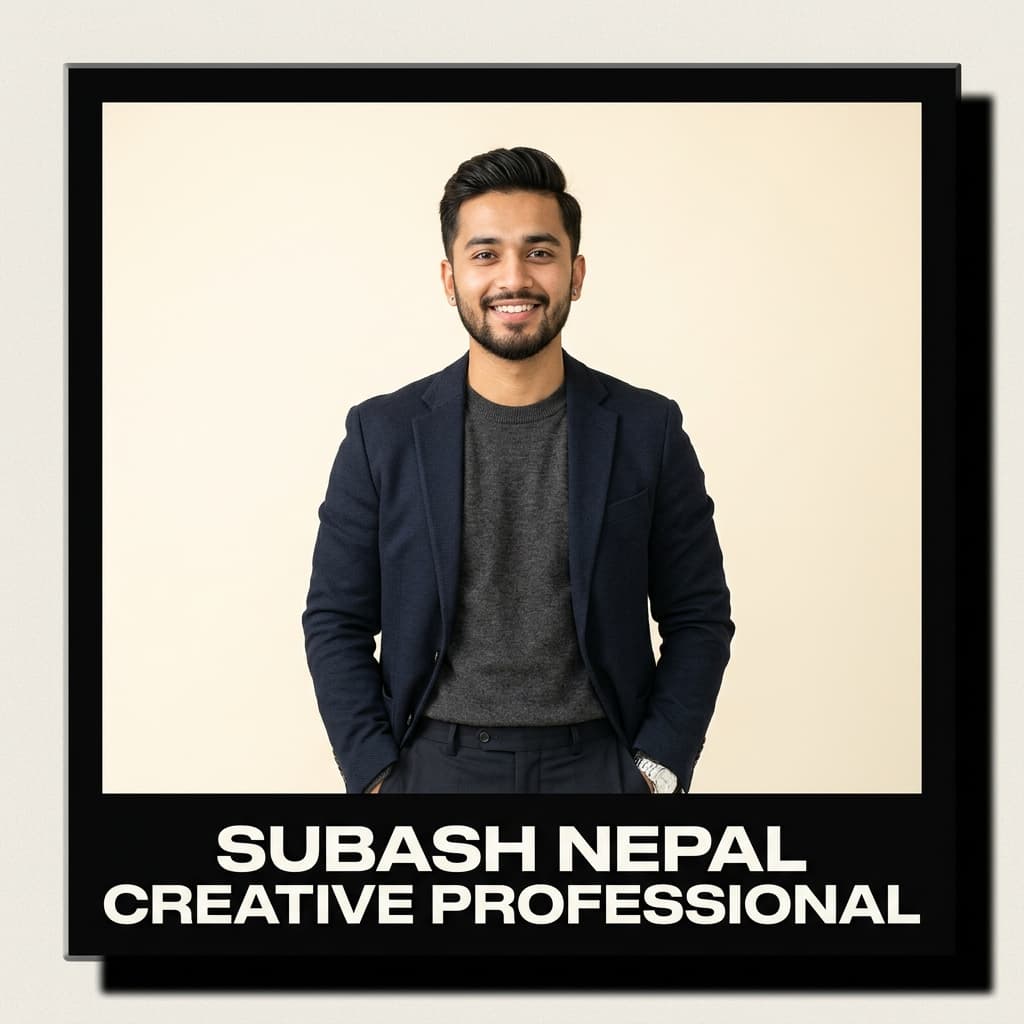 Subash Nepal portrait